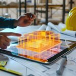 3D BIM model for construction planning